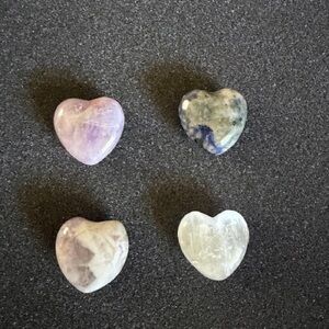 Heart Stone Lot of 4
